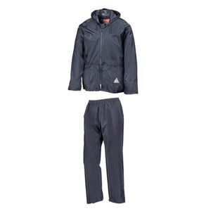 Result Mens Waterproof Jacket and Trousers Set / Navy